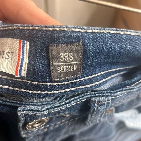 ✨DEPARTWEST Seeker Straight Stretch Sz 33S Jeans✨ - Picture 6 of 8